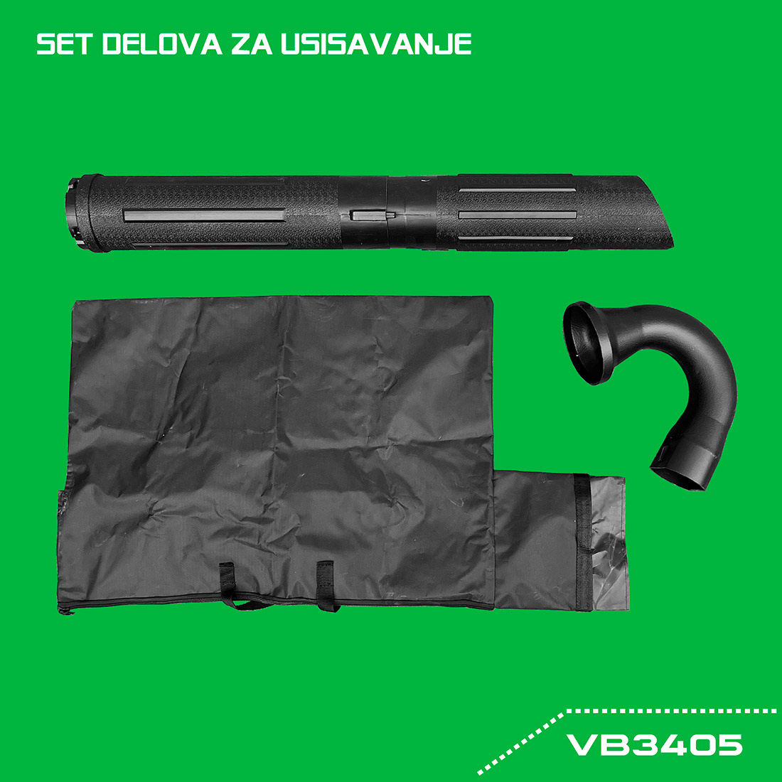 Benzinski duvač / usisivač lišća VB3405 Garden Master - Slika 2