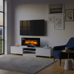 Električni samostojeći kamin 1800W FKK24 - Slika 2