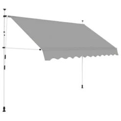 balkonska tenda 250x120 siva