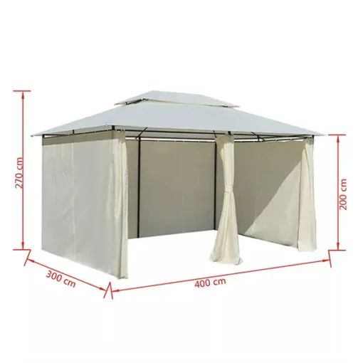 Gazebo metalna tenda Bally - Image 4