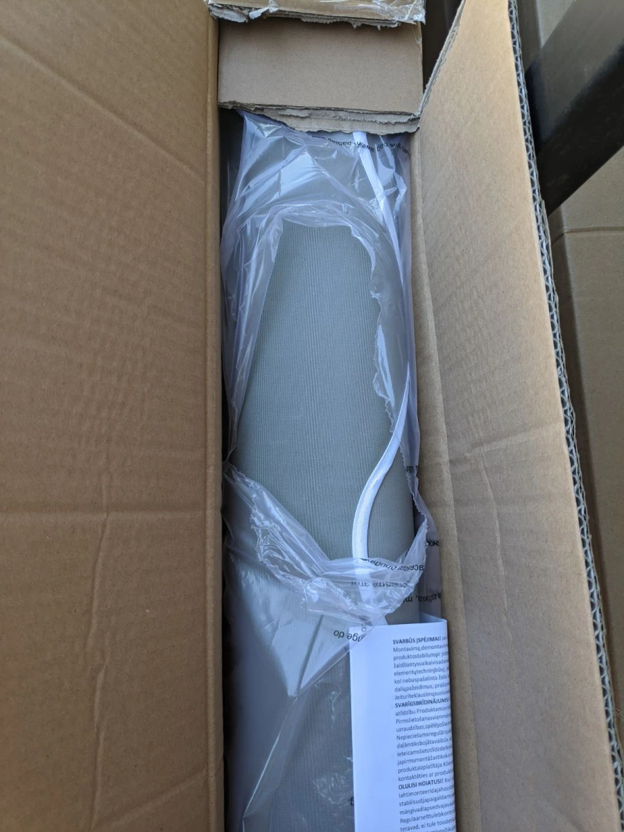 Balkonska Tenda 4x2.5m Siva - Slika 2