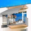 Balkonska Tenda 300x120cm Siva