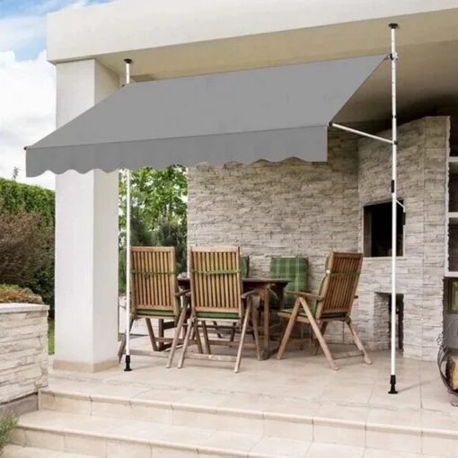 balkonska tenda 350x250 siva