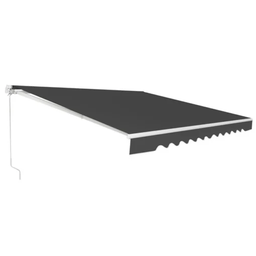 Balkonska tenda za terasu 360x300cm Antracit Siva - Image 2