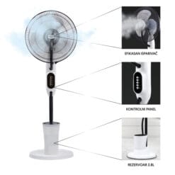 Ventilator sa isparivačem vode Prosto
