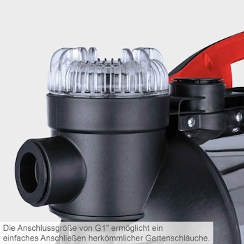 Baštenska pumpa za vodu GP1400JET Scheppach Germany - Слика 3