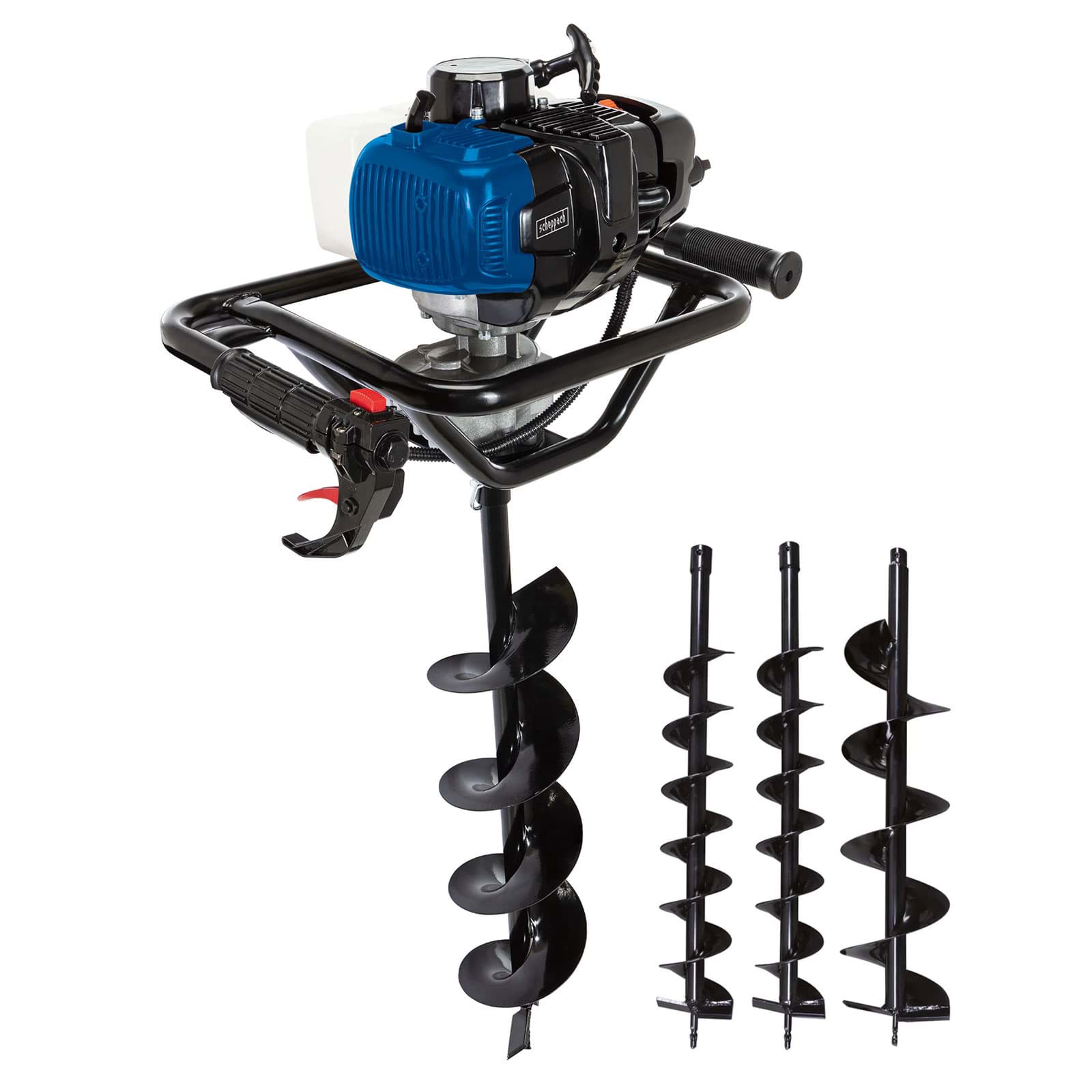 bušač zemlje sa 3 burgije EB2000 Scheppach Germany