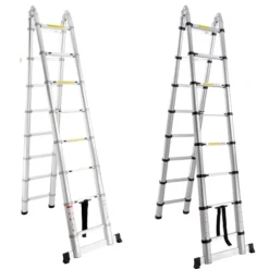 Duple FULL Aluminijumske Teleskopske Merdevine 2,5+2,5m