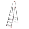 Kućne Aluminijumske Merdevine 5+1 Baulich