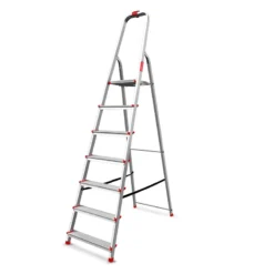 Kućne Aluminijumske Merdevine 6+1 Baulich