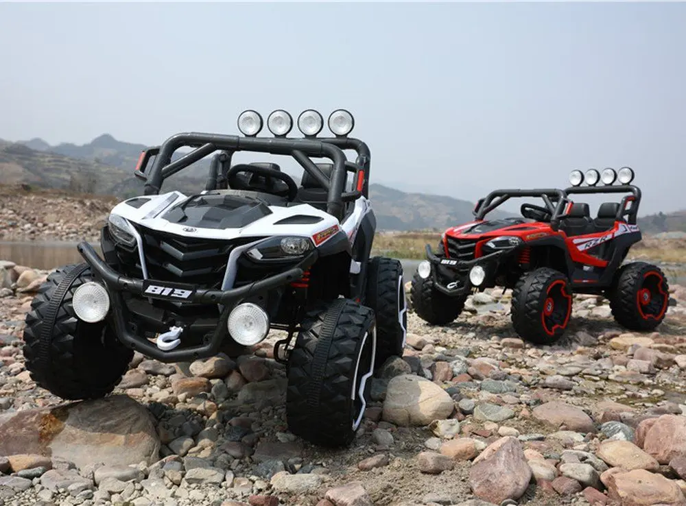 Dvosed Quad na akumulator Delfino Off Road 819 4x4 Plavi - Slika 2