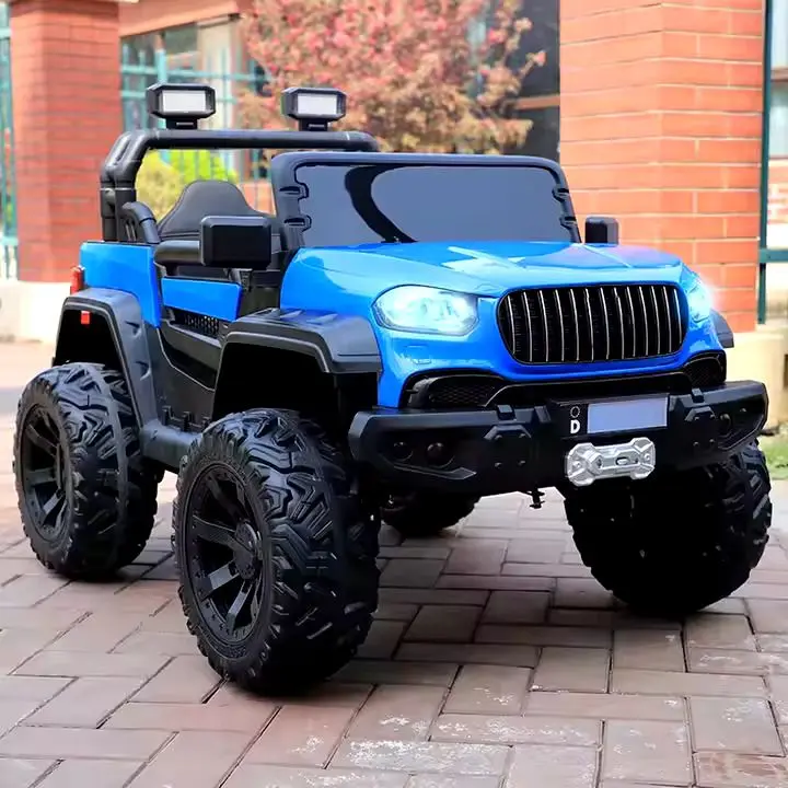 Dvosed Džip na akumulator Delfino SPEED 800 4x4 Plavi - Slika 3