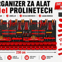 Organizer za alat za 131 element Prolinetech Germany - Slika 5