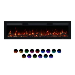 Električni kamin 3u1 50 multikolor Prosto EK50G15WF