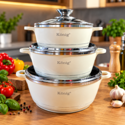 set granitnog posudja